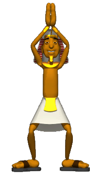 Resultado de imagen de tutankamon gif animado